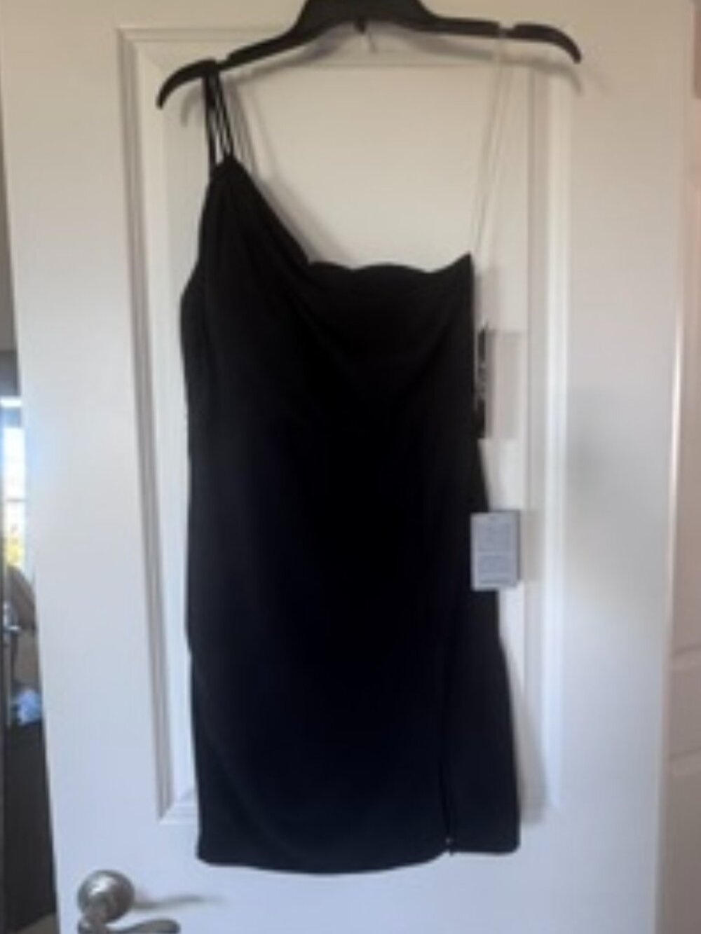 One Should Black Mini Dress - Size M